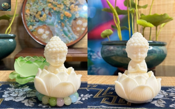 Tượng Bổn Sư Chibi 10cm – Tâm An, Cuộc Sống Bình Yên