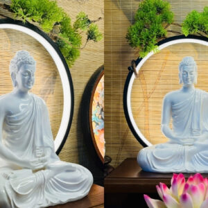 Tượng Bổn Sư Thích Ca Mâu Ni Phật Chất Liệu Composite 25cm