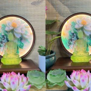 Tượng Dược Sư Mật Tông 20cm – Cầu An Lành, Hóa Giải Bệnh Tật