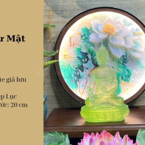 Tượng Dược Sư Mật Tông 20cm – Cầu An Lành, Hóa Giải Bệnh Tật