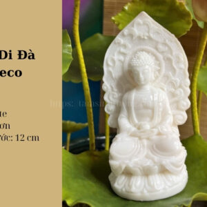 Tượng Phật A Di Đà Chibi 12cm – An Vui, Bình An Mỗi Ngày
