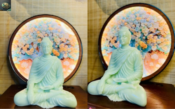 Tượng Phật Xanh Ngọc 20cm – Biểu Tượng Thanh Tịnh & Từ Bi An Lành