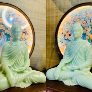 Tượng Phật Xanh Ngọc 20cm – Biểu Tượng Thanh Tịnh & Từ Bi An Lành