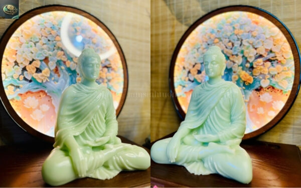 Tượng Phật Xanh Ngọc 20cm – Biểu Tượng Thanh Tịnh & Từ Bi An Lành