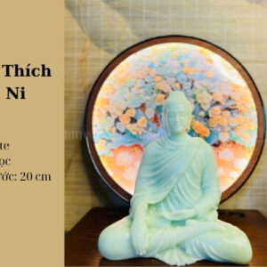 Tượng Phật Xanh Ngọc 20cm – Biểu Tượng Thanh Tịnh & Từ Bi An Lành